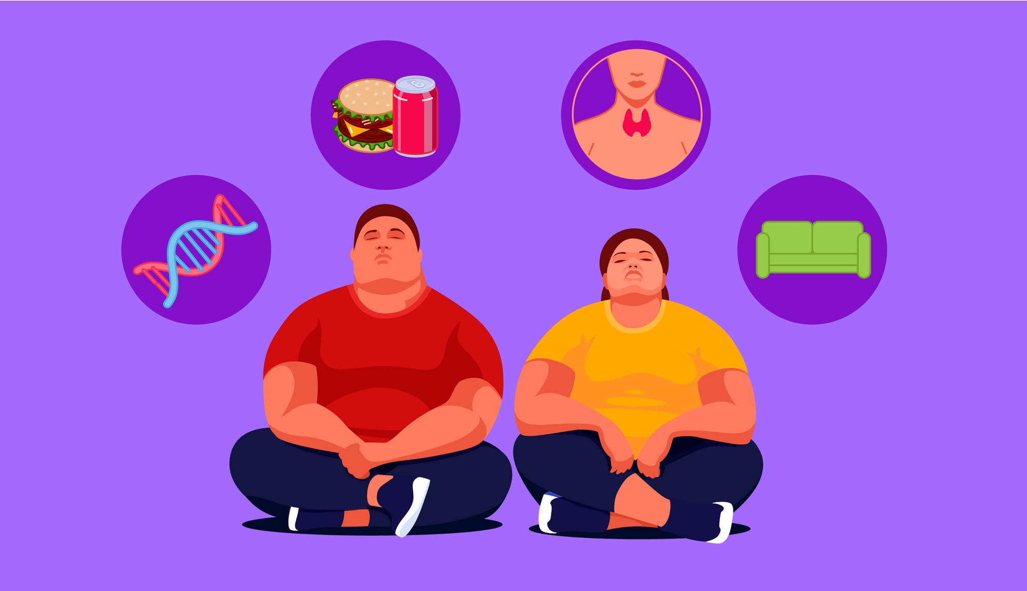 Top Reasons behind the High Rate of Obesity in India